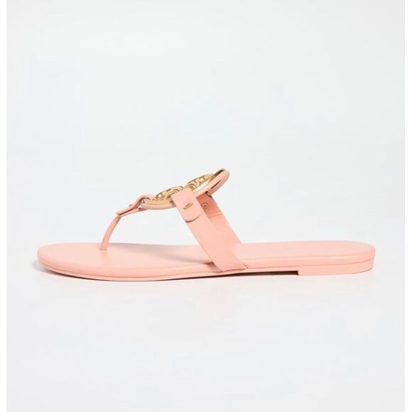🚦Sold out 🚦TORY BURCH Miller Sandals sea shell pink - Picture 3 of 5